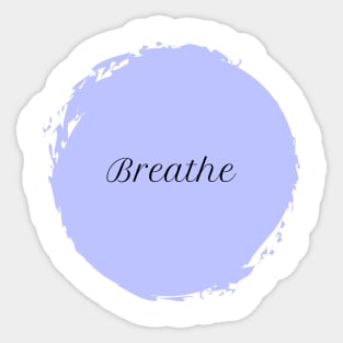 Breathe Sticker